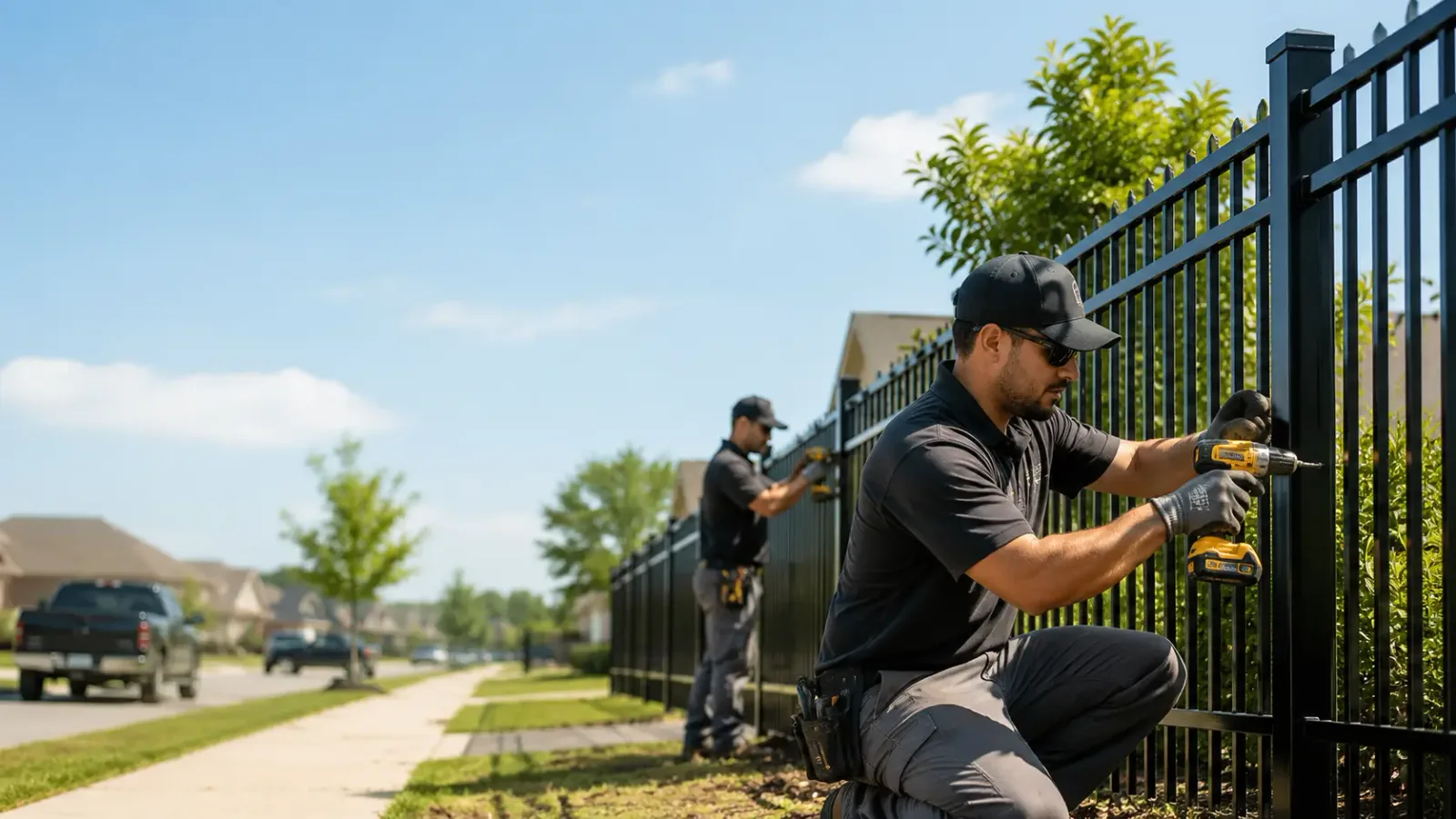 Metal Fence Installation in Fishertown, PA